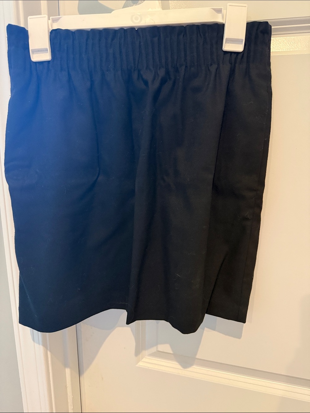 J. Crew Black Midi Skirt